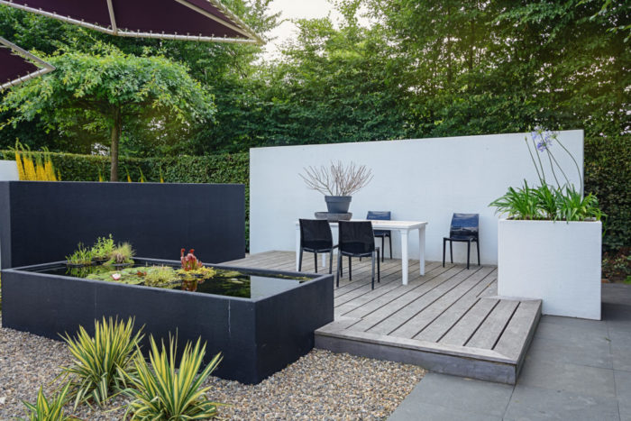 Minimalis terase travom rumah jardin landscaping teras vrtovi belakang halaman stepping calming houzz path