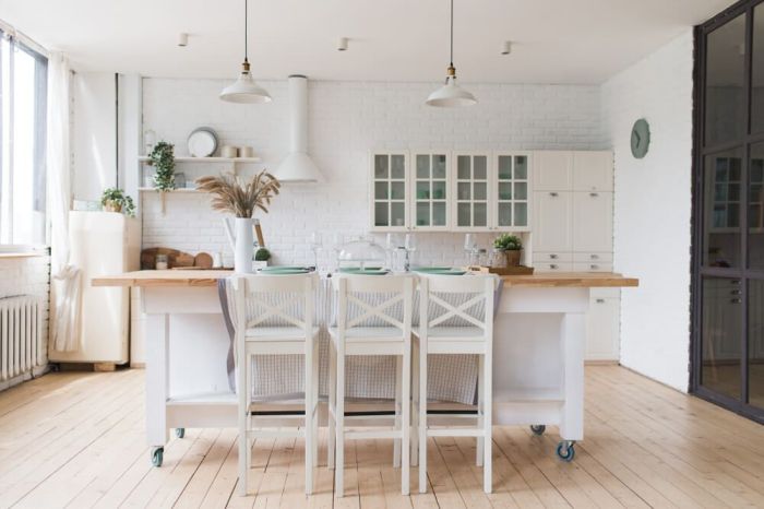 Inspirasi dapur Scandinavian yang estetik