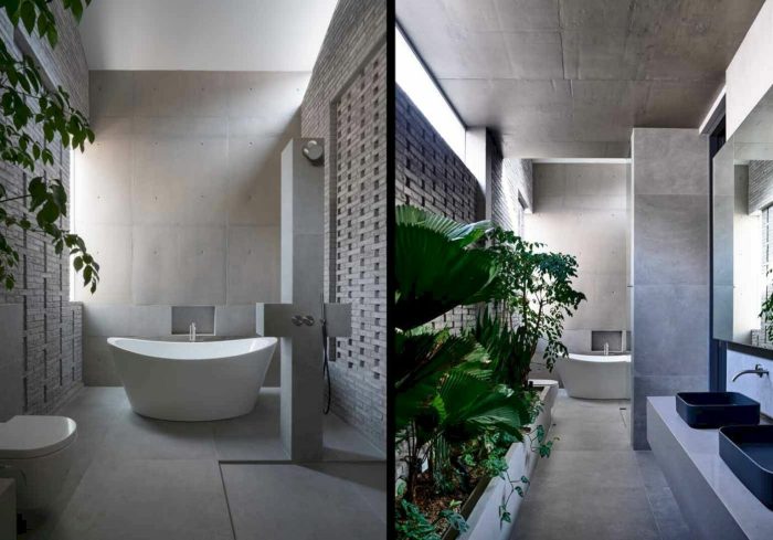 Plants bathroom shower ideas bathrooms thrive plant decorate houseplants interior when brilliant using open creating spa elements six key positive