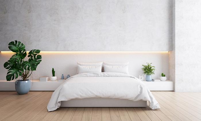 Ide warna kamar tidur minimalis